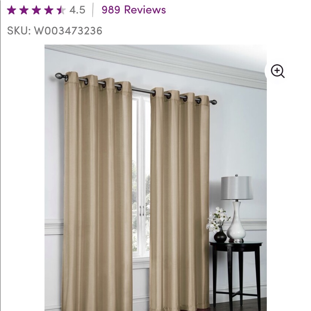 Gold polyester sheer curtains